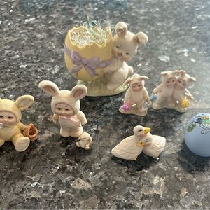Porcelain Easter Figurines